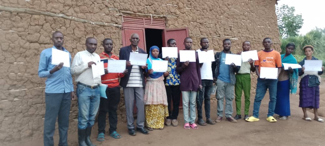 Kyaka II Refugee resettlement Camp First Love Bible College Class 2024